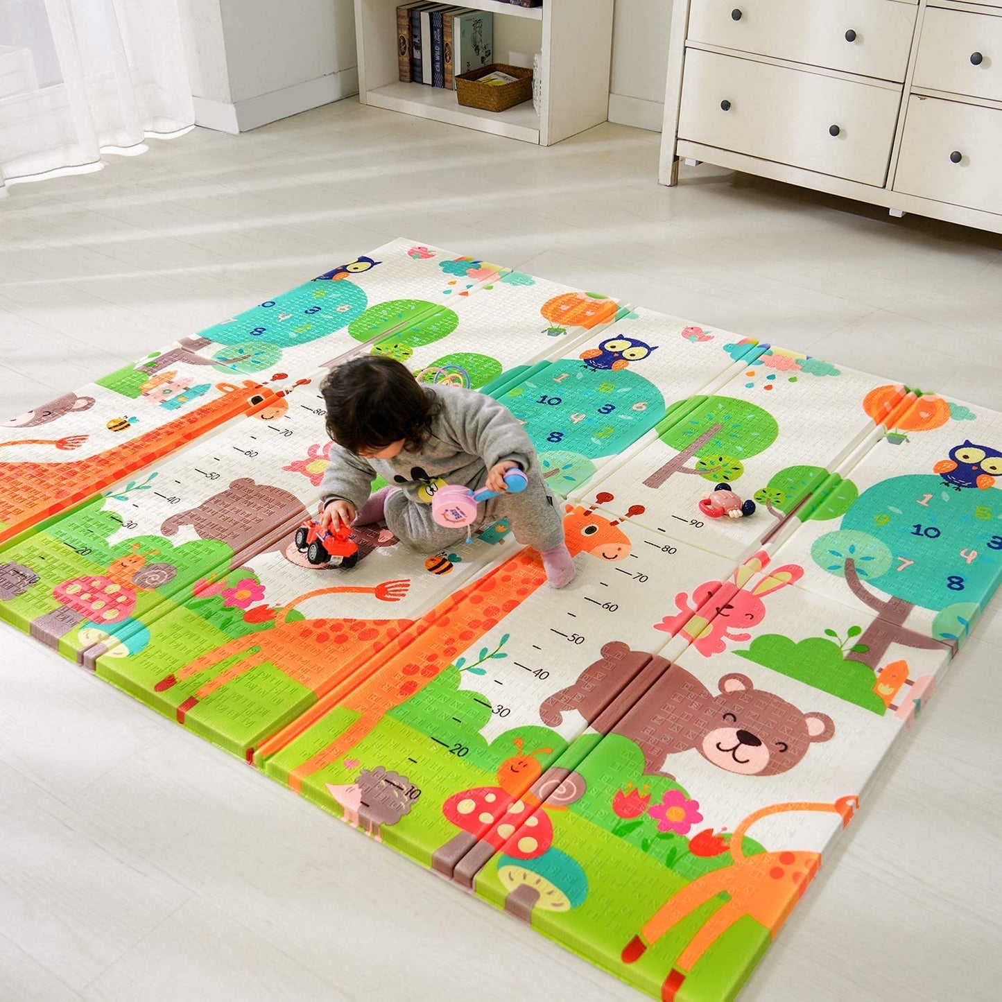 Tapis de jeu pliable en mousse XPE