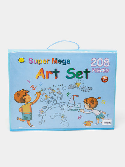 Super Mega Kit Artistique de Haute Qualité – Pack de 208 Pièces