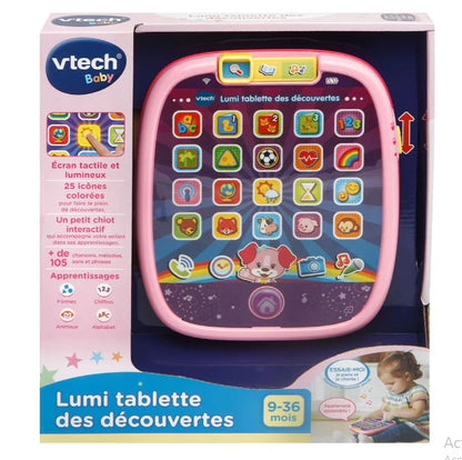 Lumi tablette des découvertes Rose - Vtech